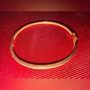 14K Yellow Gold CZ  Bracelet